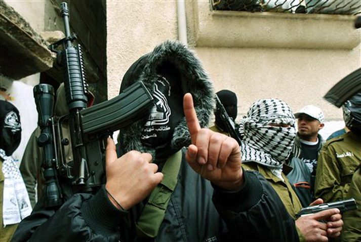 Liðsmenn Al Aqsa-herdeildarinnar.