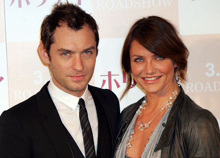 Það getur enginn neitað því að Jude Law og Cameron Diaz eru afar glæsilegt par.