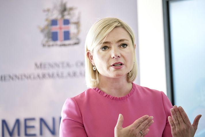 Lilja Alfreðsdóttir mennta- og menningarmálaráðherra.