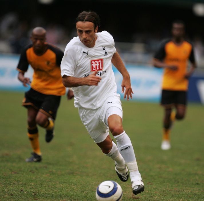 Berbatov í leik með Tottenham.