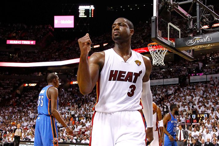 Wade í leik með Miami.