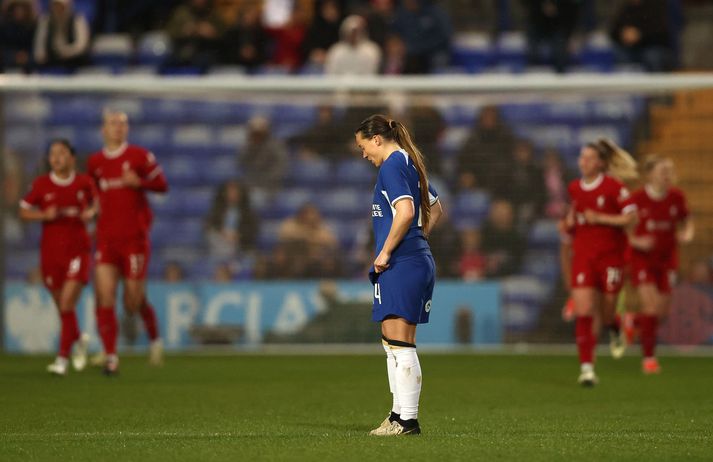 Kirby í 4-3 tapi Chelsea gegn Liverpool á dögunum.