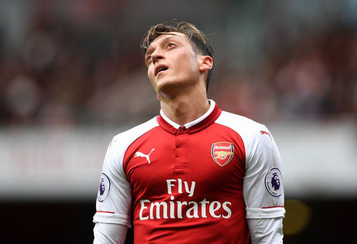 Mesut Özil er væntanlega á förum frá Arsenal.