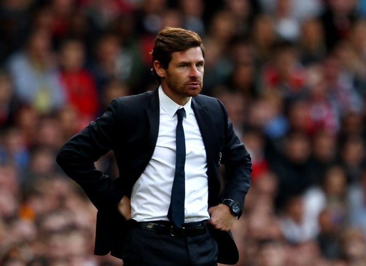 Andre Villas-Boas í leiknum í dag.