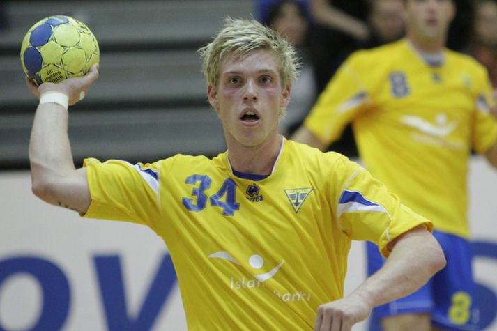 Anton Rúnarsson skoraði þrjú í dag en það dugði skammt.