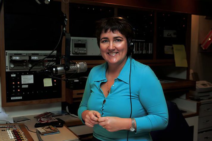 Hrafnhildur Halldórsdóttir telur að Sjonni Brink hafi verið að stríða þeim.