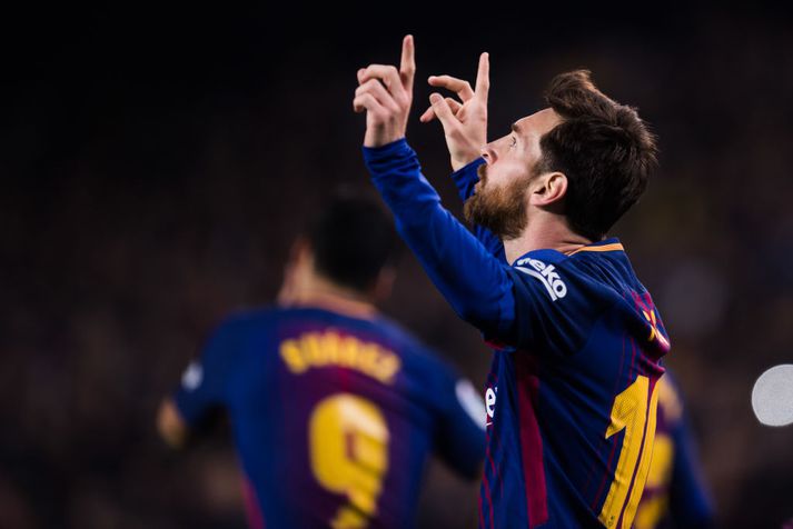 Lionel Messi heldur áfram að skrá sig í sögubækurnar