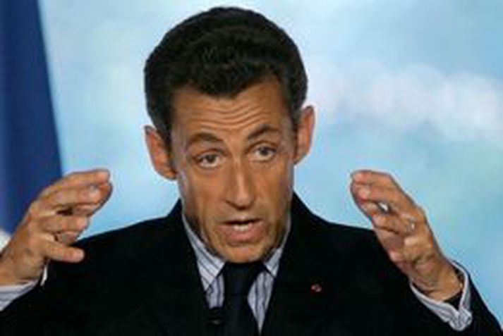 Nicolas Sarkozy, forseti Frakklands.