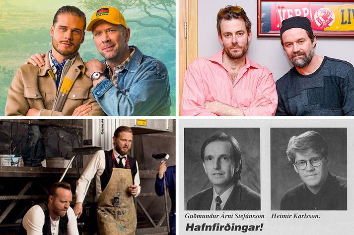 Nokkrir af frægustu mágum landsins.