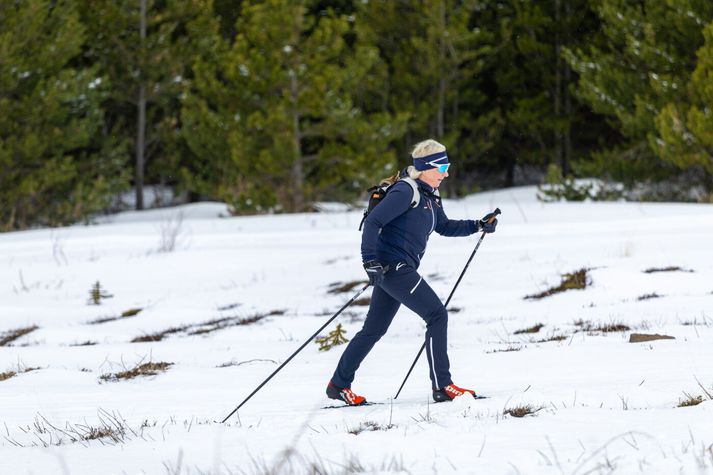 Hiti verður yfirleitt á bilinu núll til fimm stig yfir daginn. 