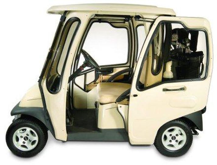 Golfbíll. Myndin tengist ekki fréttinni beint.