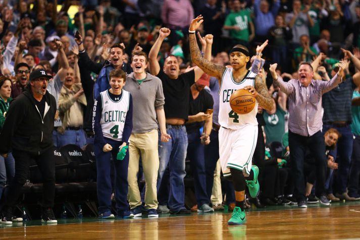 Isaiah Thomas í leiknum í nótt.