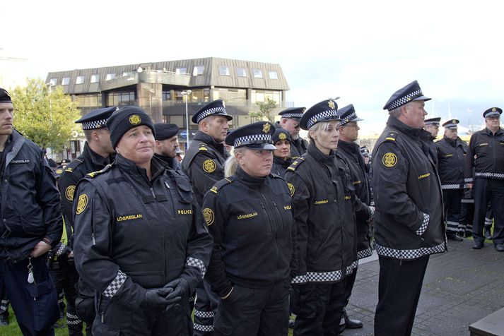 Lögreglumenn eru ein þeirra stétta sem nú berjast fyrir bættum kjörum.