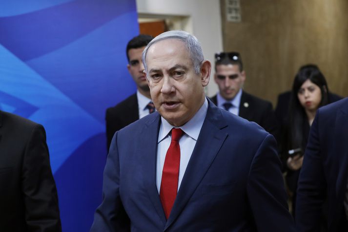 Benjamin Netanyahu, forsætisráðherra Ísrael.