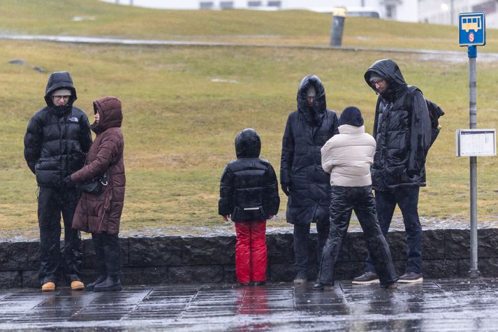 Við erum ekki alveg jafn heppin með veður um helgina og síðustu helgi. Myndin er úr safni. 