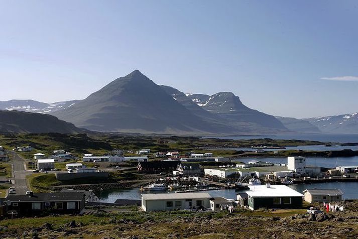 Það mun eflaust blása um Djúpavog í dag.