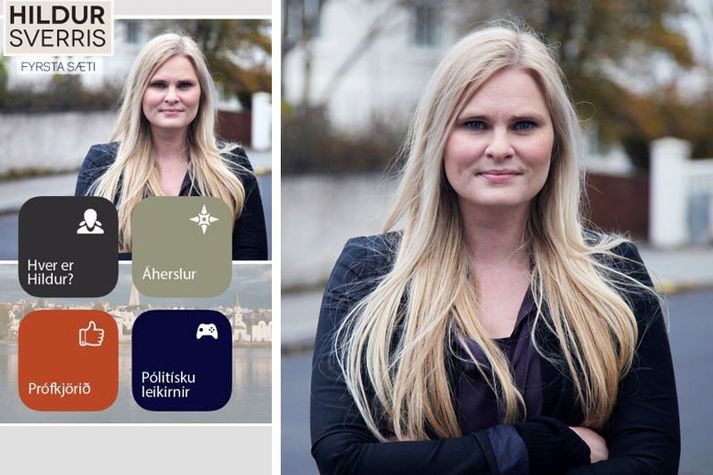 Hildur Sverrisdóttir sækist eftir efsta sæti í prófkjöri Sjálfstæðisflokksins í Reykjavík.