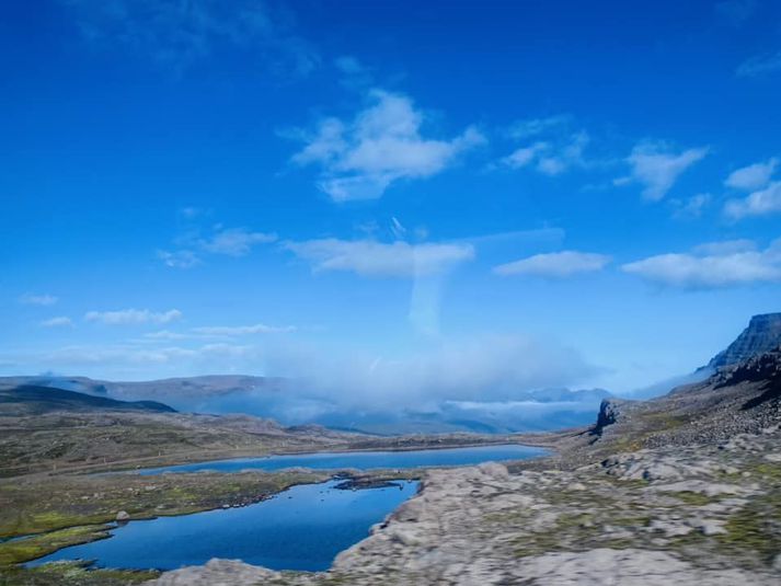 Lilja Alfreðsdóttir ráðherra birti þessa mynd frá heimsókn ríkisstjórnarinnar í Mjóafjörð þann 1. september síðastliðinn.