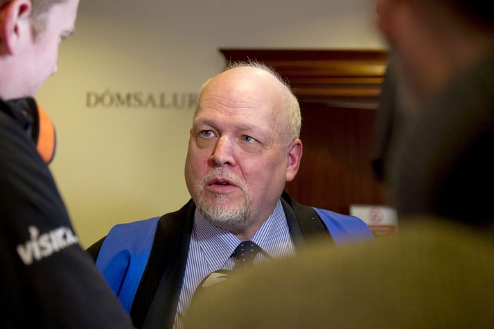 Sveinn Guðmundsson, verjandi Barkar Birgissonar.