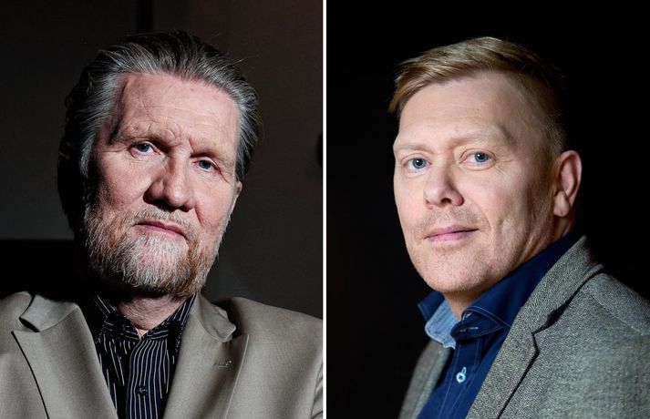 Gunnar Þorsteinsson og Jón Gnarr.