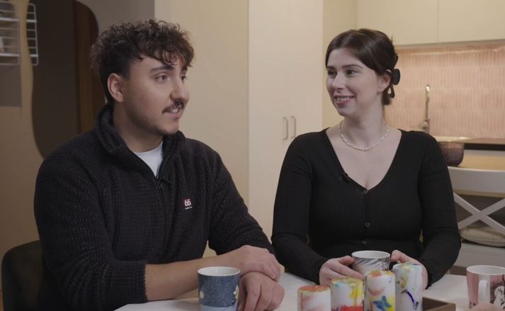 Daníel og Kristjana voru bæði sammála um að mánuðurinn hafi verið erfiður. 