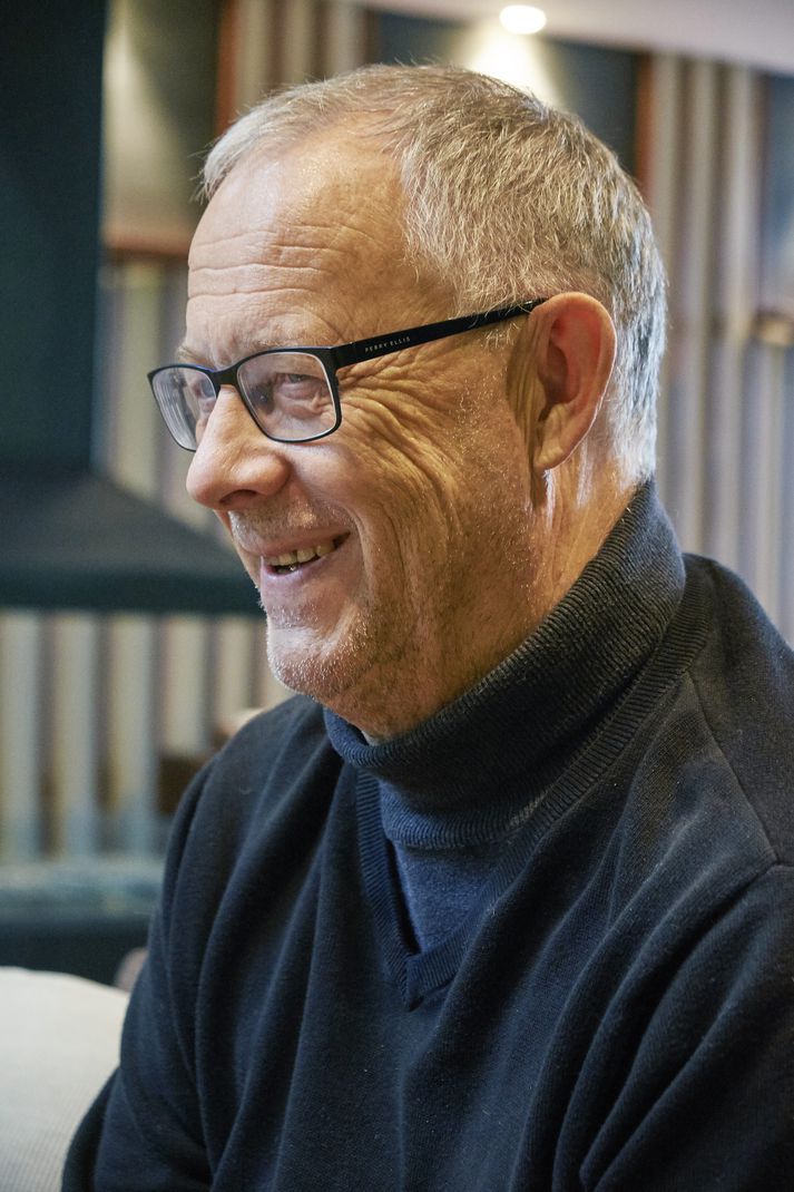 Lars Lagerbäck landsliðsþjálfari.