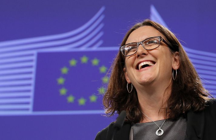 Cecilia Malmstrom.