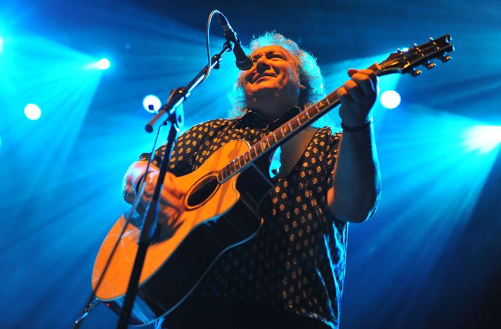 Marsden á sviði í Lundúnum árið 2014.