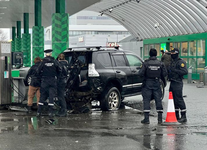 Bíllinn sem um ræðir.