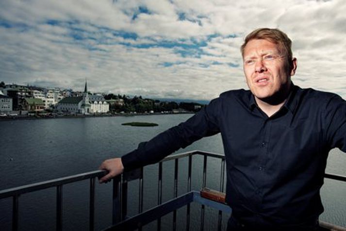 Jón Gnarr flutti magnaða ræðu fyrir tískuvita.