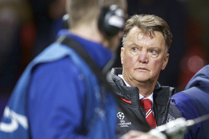 Van Gaal brúnaþungur eftir markalaust jafntefli gegn PSV á heimavelli í vikunni.