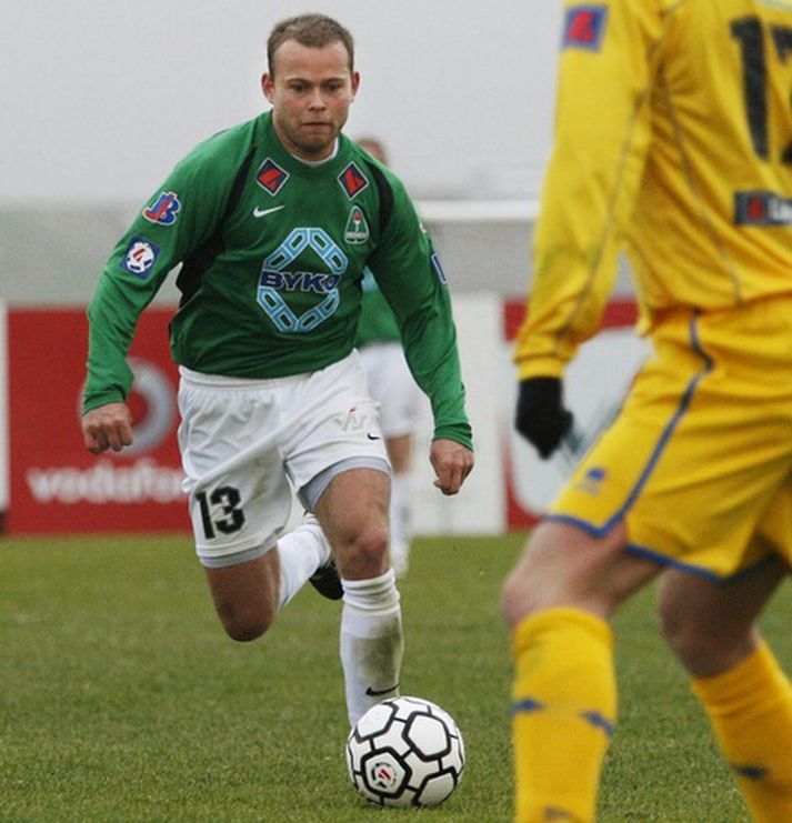 Steinþór Freyr Þorsteinsson í leik með Breiðabliki í sumar.