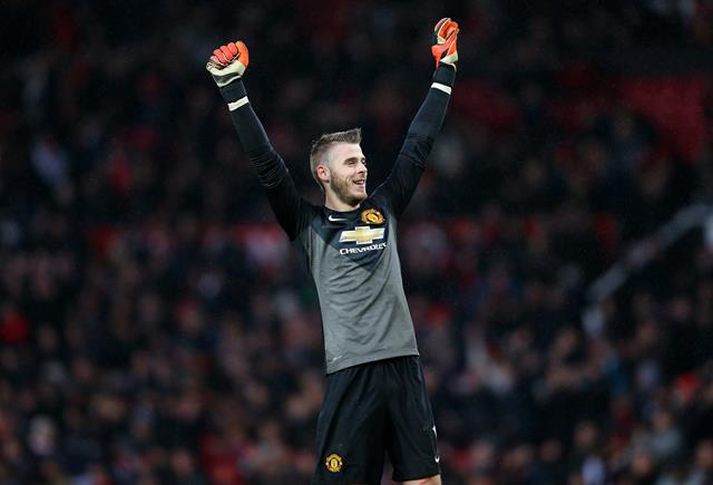 De Gea átti stórleik gegn Liverpool á Old Trafford.