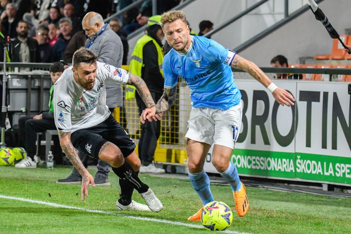 Ciro Immobile er framherji og fyrirliði Lazio.