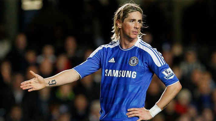 Fernando Torres náði sér aldrei á strik hjá Chelsea.