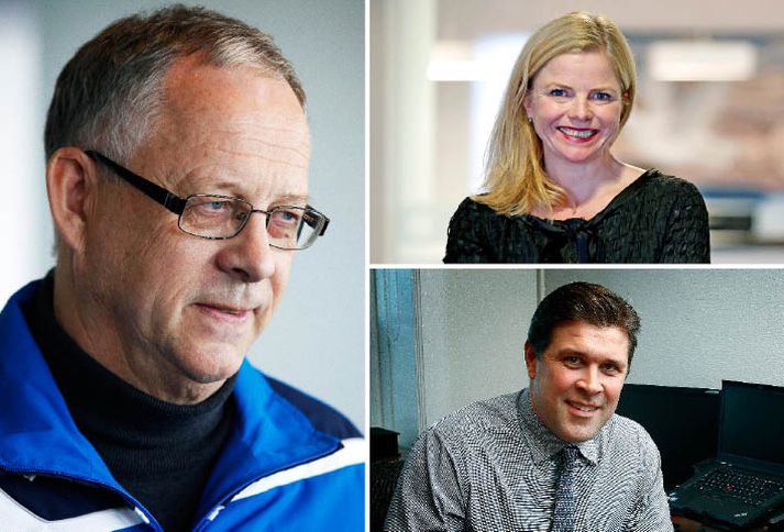 Lars Lagerbäck, Helga Valfells og Bjarni Benediktsson koma fram á fundinum.