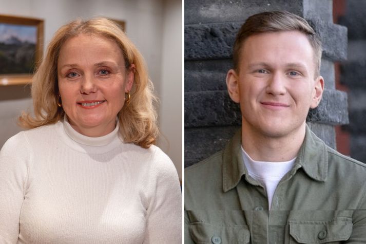 Kristín Edwald er formaður landskjörstjórnar og Skúli Bragi Geirdal er verkefnastjóri hjá Netvís