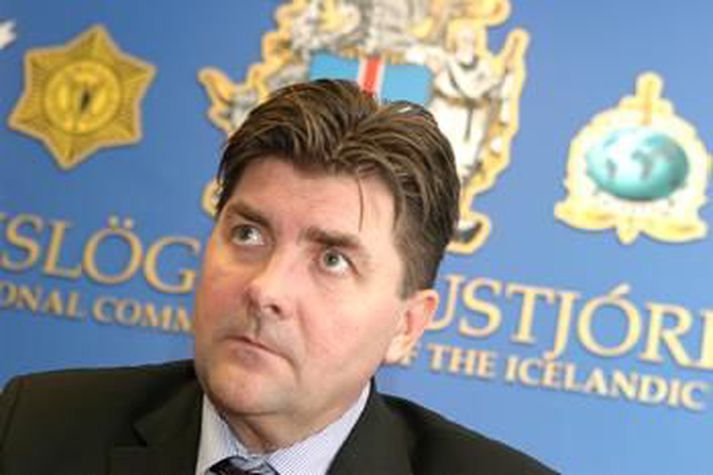 Haraldur Johannessen ríkislögreglustjóri. 