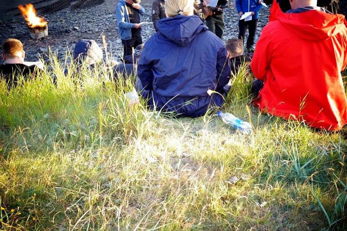 Kátt í hjalla hjá föngum.