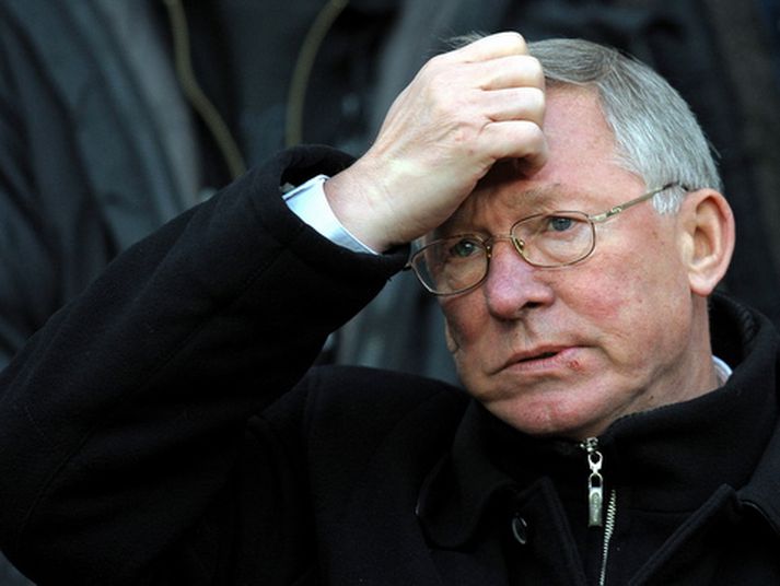 Sir Alex Ferguson, stjóri Manchester United.