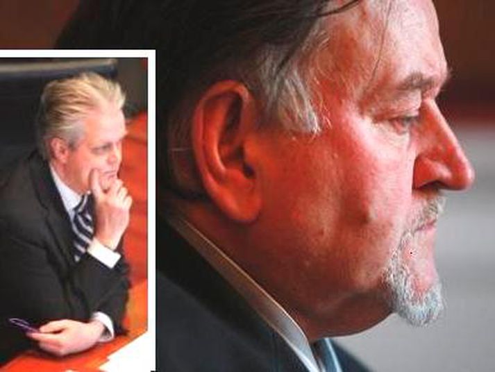 Guðjón Arnar Kristjánsson, formaður Frjálslyndra, og óháði borgarfulltrúinn Ólafur F. Magnússon.