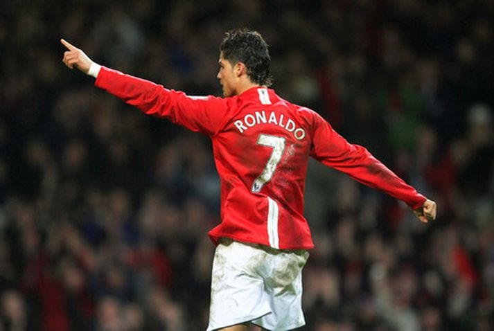 Cristiano Ronaldo, leikmaður Manchester United.