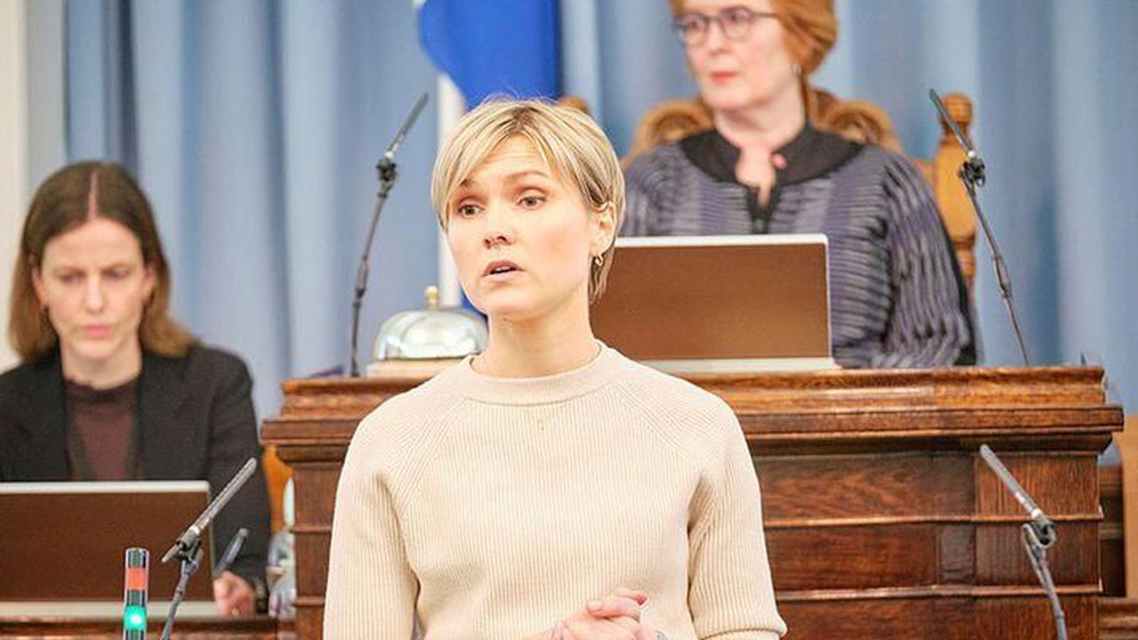 Þing­menn á síðustu metrunum