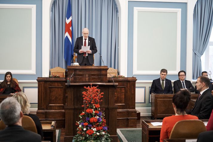 Steingrímur J. Sigfússon er forseti Alþingis.