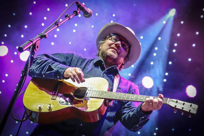 Jeff Tweedy, söngvari hljómsveitarinnar Wilco.