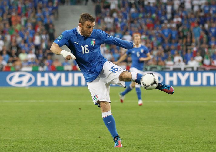 De Rossi með ítalska landsliðinu í sumar.