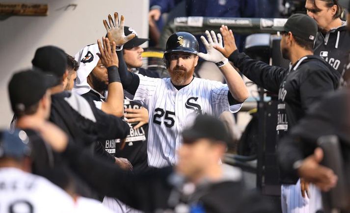 LaRoche í leik með White Sox.