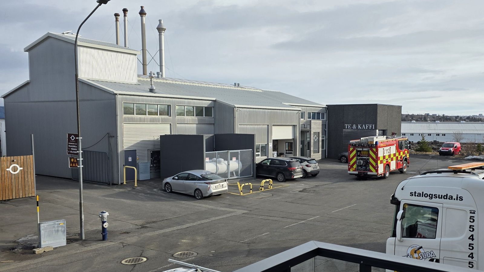 Kviknaði í kaffibrennsluofni