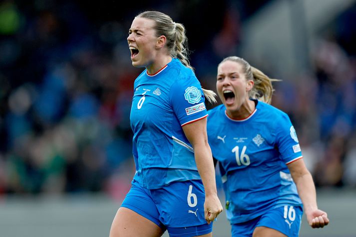 Ingibjörg Sigurðardóttir verður fyrirliði Íslands í dag í fjarveru Glódísar Perlu 
