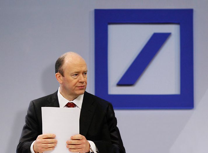 John Cryan, annar tveggja forstjóra Deutsche Bank.